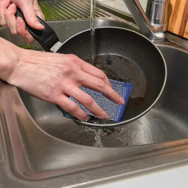 FMYSJ Svampar & Dukar-Diskborstsvamp, 6 Skrubbsvampar för Diskning, Rengöringsdynor Repfria (FMY)