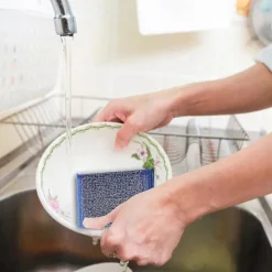 FMYSJ Svampar & Dukar-Diskborstsvamp, 6 Skrubbsvampar för Diskning, Rengöringsdynor Repfria (FMY)