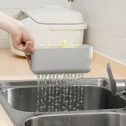 unbranded Soptunnor-Diskhoavloppskorg, Multifunktionell kortplats Diskhoavloppssil, Mat- och grönsakstvätt och avloppskorg