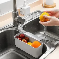 unbranded Soptunnor-Diskhoavloppskorg, Multifunktionell kortplats Diskhoavloppssil, Mat- och grönsakstvätt och avloppskorg