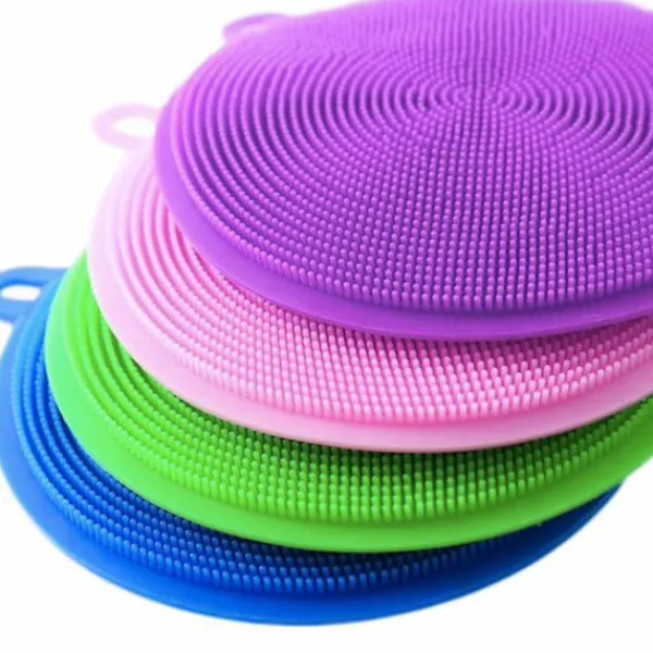 Otego Svampar & Dukar-Disksvamp i silikon - Magnic Silicone Dish Sponge Washing