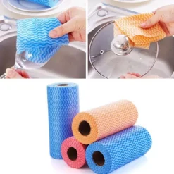 Svampar & Dukar-Disktrasor Rengöringsduk BLÅ