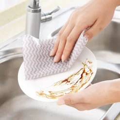 Svampar & Dukar-Disktrasor Rengöringsduk BLÅ