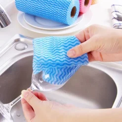 Svampar & Dukar-Disktrasor Rengöringsduk BLÅ