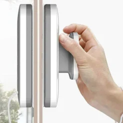 Fönsterrengöring-Dubbelsidig Glasrengörare, Magnetisk Fönsterputsare, Triangel Rengöringsverktyg för Enkelglasfönster med 3-10 mm Tjocklek