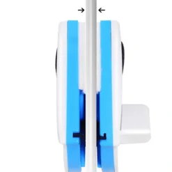 Fönsterrengöring-Dubbelsidig Magnetisk Fönsterputs Dubbellagersputs (blå p3-8 mm){hh}