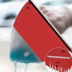 Fönsterrengöring-Dubbelsidig magnetisk fönsterputsare Blå 3-8 mm