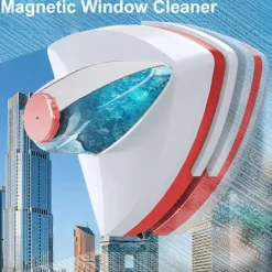 Fönsterrengöring-Dubbelsidig Magnetisk Fönsterputs Automatisk Dränering Torkare Glas Fönstertvätt Hushållsrengöringsverktyg För Fönstertvätt[GPA] 15-26mm