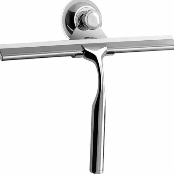 Fönsterrengöring-Duschglastorkare, hushållsrengöring, badrum i rostfritt stål W