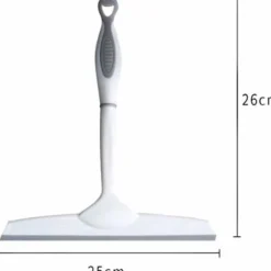 Fönsterrengöring-Duschglas-Torkare, Universal Väggmonterad Duschraka, Märkfri Glasrengörare, Används för Spegel, Kakelrengöring, O