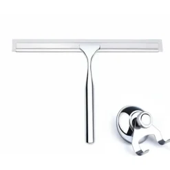 Fönsterrengöring-Duschraka & Fönsterraka Hushållsvatten Rostfritt Stål 25.4x 16.5cm Rengöringsraka för Badrum Fönster