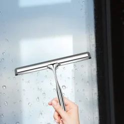 Fönsterrengöring-Duschraka av rostfritt stål, Silikon Duschraka wi,ZQKLA