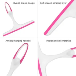 Fönsterrengöring-Duschraka, fönsterraka rengöring för badrumsglas