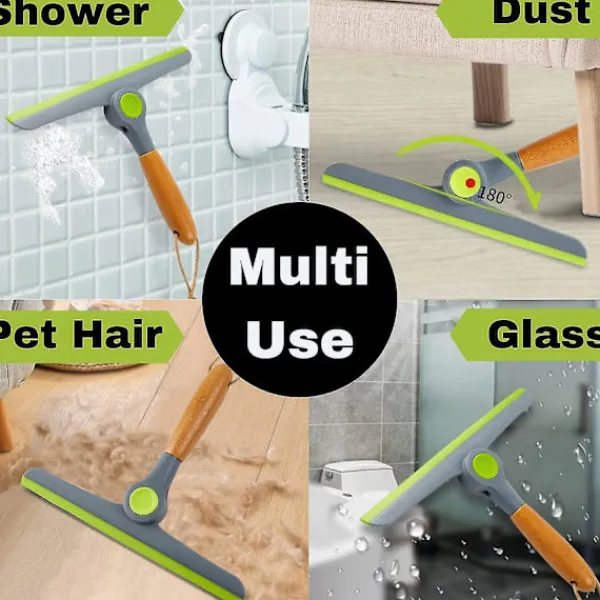 Fönsterrengöring-Duschraka för Badrum - Duschglasrengöringsverktyg och
