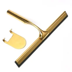 9484896355504 Fönsterrengöring-Duschskrapa - Duschskrapa med hållare - Rostfritt stål och silikon - Skrapa dusch - Skrapa - Fönsterskrapa - Duschskrapa - För s