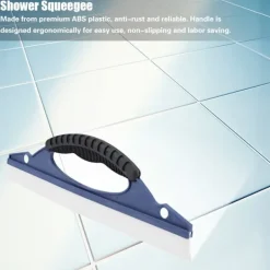 Fönsterrengöring-Duschskrapa Dörrar Bilar Fönster Glasskrapa Silikon Torkarblad