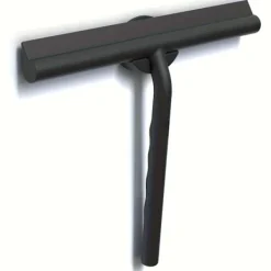 Fönsterrengöring-Duschskrapa för dusch, badrum, kakel, magnetisk hållare utan borrning, självhäftande, elegant modern design (30