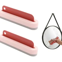 Fönsterrengöring-Duschskrapa för glasdörrar - Fönsterskrapa med långt handtag - Badrumsrengöringsverktyg, fönsterputs