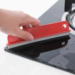 Fönsterrengöring-Duschskrapa för glasdörrar - Fönsterskrapa med långt handtag - Badrumsrengöringsverktyg, fönsterputs