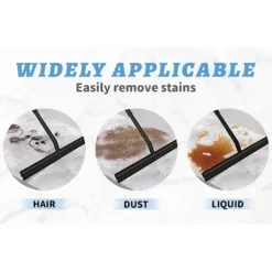 Fönsterrengöring-Duschskrapa, golvskrapa med teleskophandtag, multifunktionell duschskrapa, effektiv golvskrapa med krokar för hemmet