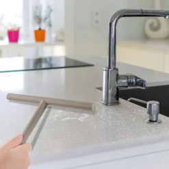 Fönsterrengöring-Duschskrapa, Grå Silikon Duschskrapa, Duschskrapa