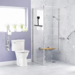 Fönsterrengöring-Duschskrapa med sugkoppshållare - Svart - Fönsterskrapa