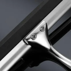 Fönsterrengöring-Duschskrapa med väggkrok, självhäftande badrumsskrapa, droppfri