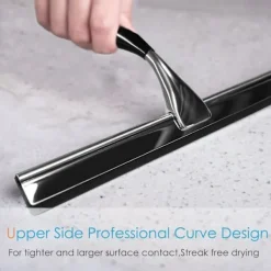 Fönsterrengöring-Duschskrapa på dörren - Fönsterskrapa - Ingen borrning - Sta