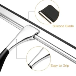 Fönsterrengöring-Duschskrapa på dörren - Fönsterskrapa - Ingen borrning - Sta