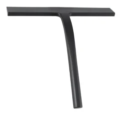 Fönsterrengöring-Duschskrapa set med hållare - Svart - 22,7 cm bred - Ingen borrning