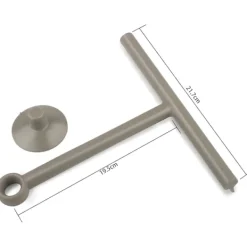 Fönsterrengöring-Duschskrapa, Silikon Duschskrapa, Duschskrapa, 2 st