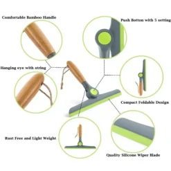 Fönsterrengöring-Duschskrapor för duschdörrar, badrum, duschkabiner, glasdörrar | Duschskrapor för duschdörrar, badrum, fönster och bilglas