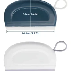 Fönsterrengöring-Duschskrapor för fönster, glas, duschdörr, 2 st miniduschskrapor för duschdörrar badrum och kök