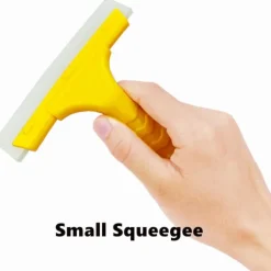 Fönsterrengöring-Duschspatel Spegelskrapa Diskhosskrapa Miniskrapa för Glasdörr, Bänkskiva, Fönster, Glas, Vindruta, Bilfönsterfilm