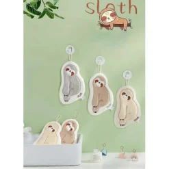 Svampar & Dukar-/EA/2 Stycken Sengångare Handduk Hängande Vattenabsorberande Snabbtorkande Mjuk Bekväm Hållbar