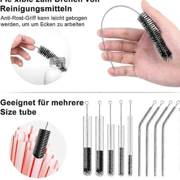 Rengöringsmedel-/EA/Rengöringsborstar, 13 provrörsflaskborstar