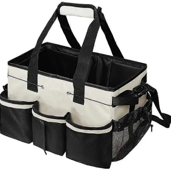 Tvättillbehör-/EA/Städväska med Multifunktionell Ficka & Justerbar Axelrem för Städmaterial