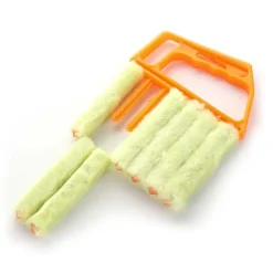 Fönsterrengöring-Effektiv Rengörare för Orange Persienner med Spillfri Vattenteknik