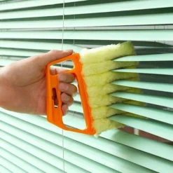 Fönsterrengöring-Effektiv Rengörare för Orange Persienner med Spillfri Vattenteknik