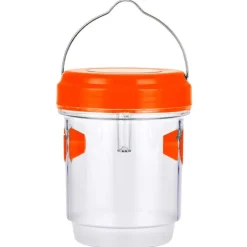 Skadedjur & Insekter-Effektiva getingfällor för utomhusbruk med solcellsdriven LED-lampa, fångar flygande insekter från uteplats, trädgård och bakgård