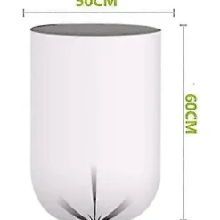 LEIGELE Soptunnor-Ekologiska avfallspåsar, 100 st rivsäkra avfallspåsar, matavfallspåse för kök, komposterbara & biologiskt nedbrytbara avfallspåsar (LGL)