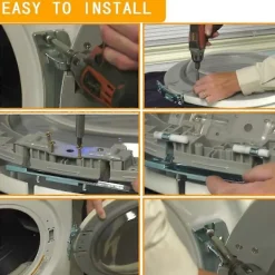 AcserGery Torktumlare-4774EL2001A Torktumlardörrgångjärn för torktumlare Ersätter AP5071336, 1267586, PS3523444