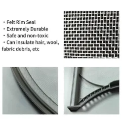 Torktumlare-5231EL1003B Torktumlare Luddfilter för Torktumlare Ventil Ludd Skärm Ersätt AP4440606 PS3527578