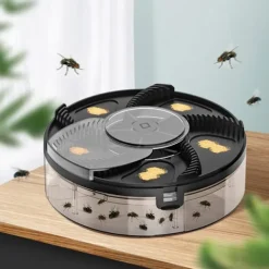 Skadedjur & Insekter-Elektrisk Flugfälla, Flugfälla Skadedjursbekämpare Insektsfångare Automatisk Flugfångare Flugfälla Skadedjursbekämpning Insektsmedel Verktyg 2 ST