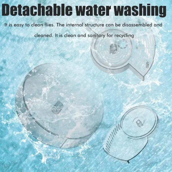 Skadedjur & Insekter-Elektrisk flugfångare, helautomatisk flugfälla med