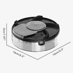 Skadedjur & Insekter-Elektrisk flugfångare, helt automatisk flugfälla med avtagbar bricka för inomhusflugor