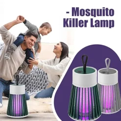 FMYSJ Skadedjur & Insekter-Elektrisk flugfångare mygginsekt mördare LED ljusfälla skadedjursbekämpningslampa (FMY)