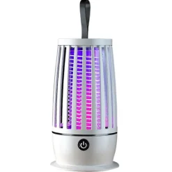 Skadedjur & Insekter-Elektrisk Flugfångare USB Uppladdningsbar Elektrisk Myggsmälla Elektrisk Flugfälla med Nattlampa