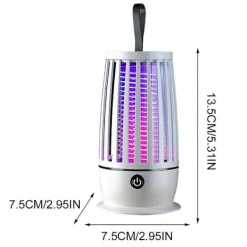 Skadedjur & Insekter-Elektrisk Flugfångare USB Uppladdningsbar Elektrisk Myggsmälla Elektrisk Flugfälla med Nattlampa