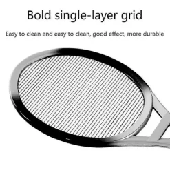 Skadedjur & Insekter-Elektrisk flugsmälla Kompatibel Hem 1 Lager Mesh Myggdödare Racket-c Svart